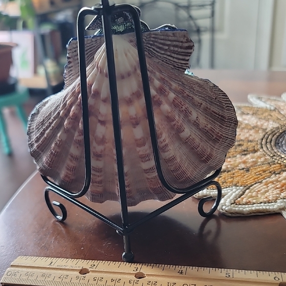 Decorative Shell Art with Turtle Accent - Picture 5 of 5